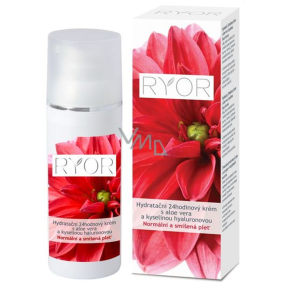 Ryor Aloe Vera and hyaluronic acid moisturizing 24-hour cream 50 ml