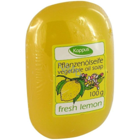 Kappus Fresh lemon glycerin toilet soap with vegetable oil 100 g