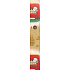 Ditipo Gift wrapping paper 70 x 200 cm Christmas Dog on a seat 2013900
