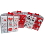 Nekupto Chocolate puzzle For you Cat 9 x 5 g, 11 x 11.5 x 0.7 cm