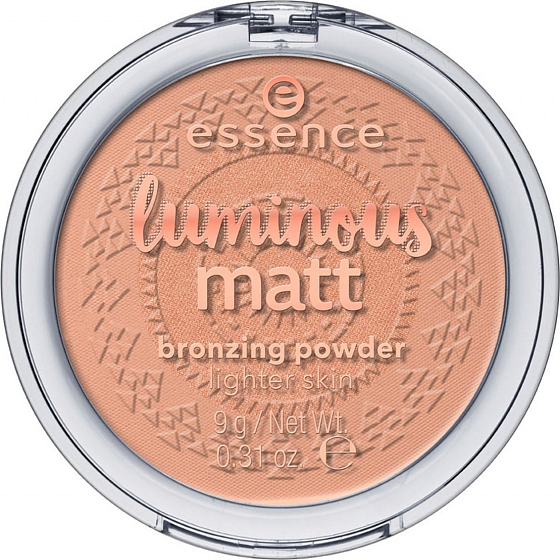 Essence Luminous Matt Bronzing Powder bronze powder 01 Sunshine 9 g