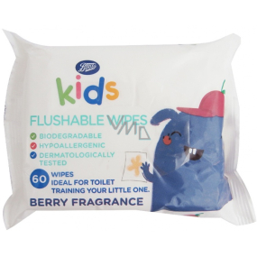 Wet wipes with a fruity scent for children 60 pieces