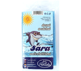 Fit & Pohoda Sarah anti-cellulite rough and massage bath sponge 14 x 9 x 4 cm