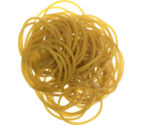 Rubber bands yellow 80 pieces 619