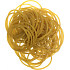 Yellow rubber bands, 80 pieces