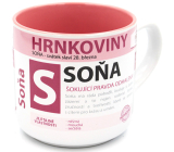 Nekupto Mugs Mug with the name Soňa 0.4 liters