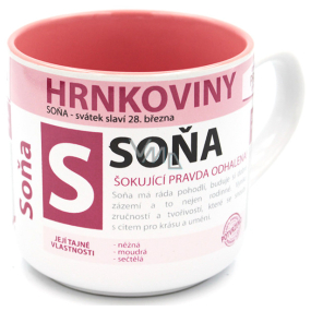 Nekupto Mugs Mug with the name Soňa 0.4 liters