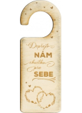 Albi Wooden door tag Wedding 22,5 x 8,3 x 0,3 cm