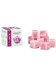 Cossack Fine rose natural fragrant wax for aroma lamps and interiors 8 cubes 30 g