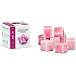 Cossack Fine rose natural fragrant wax for aroma lamps and interiors 8 cubes 30 g