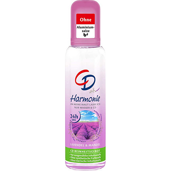 CD Harmonie body deodorant antiperspirant glass for women 75 ml