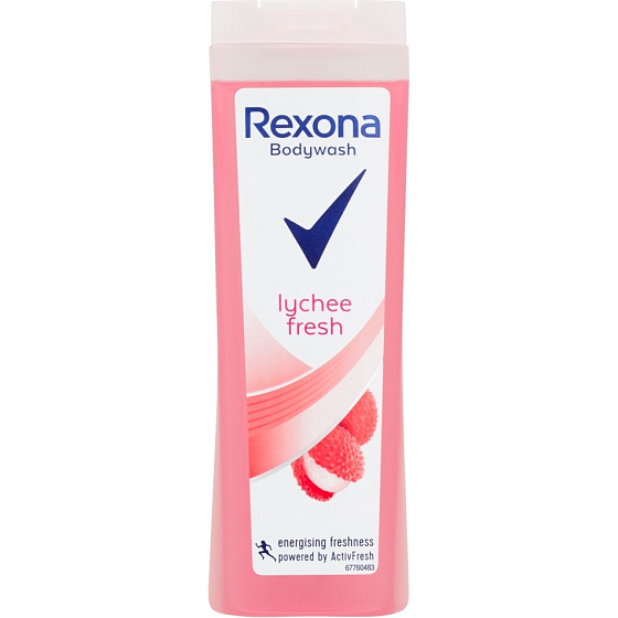 Rexona Lychee Fresh refreshing shower gel for women 400 ml