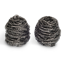 Spontex 2 Spirinett stainless steel scourer 18 g, 2 pieces
