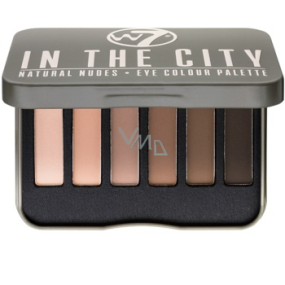 W7 In The City Eye Color Palette 6 eyeshadow palette, 6 x 7 g