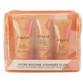 Payot My Payot Cream Glow vitamin gel 30 ml + CC Glow brightening and unifying care with SPF15 20 ml + Sleep & Glow night mask 20 ml, Promo test set in a bag 2021