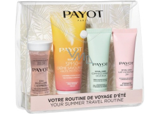 Payot Summer Travel Kit Eau Micellaire Express Facial Lotion 30 ml + Creme Savoureuse SPF50 Sunscreen 50 ml + Gommage Amande Déclicieux Body Scrub 25 ml + Lait Hydratant 24H Body Care 25 ml, Promo Travel Cosmetic Kit in a Bag 2021