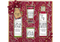 Baylis & Harding The Fuzzy Duck Winter Wonderland washing gel 250 ml + shower cream 250 ml + hand cream 30 ml + scented candle 60 g, cosmetic set