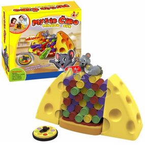 EP Line Chiko the Mouse loves cheese family board game, recommended age 3+
