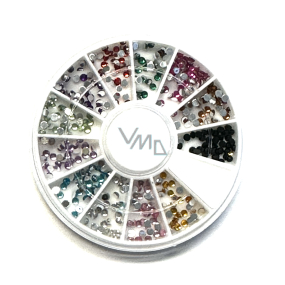 Nail Accessory Nail decorations rhinestones mix of colours