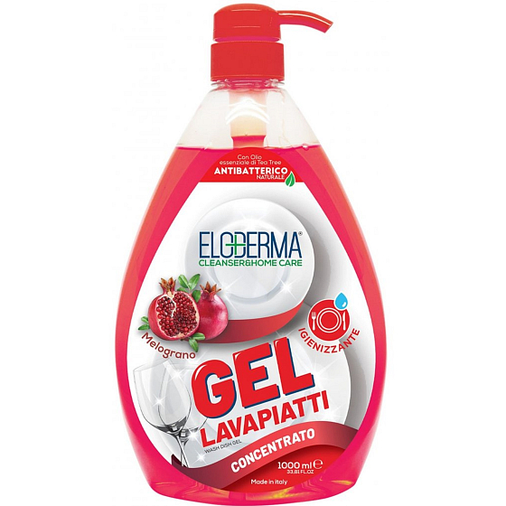 Eloderma Pomegranate hand dishwashing liquid 1 l