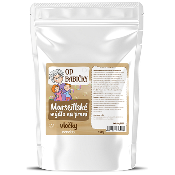 Nanolab Marseille soap flakes for washing from grandmother 100 g