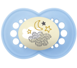 Mam Night silicone orthodontic pacifier 6+ months Blue with sky 1 piece