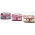 Diva & Nice Trei Black cosmetic bag set 2 sizes 3 pieces mix colours