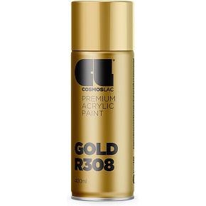 CL Cosmoslac decorative acrylic spray R308 gold 400 ml