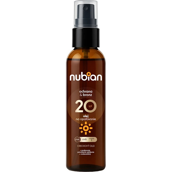 NUBIAN Sun Oil SPF 20 Protection & Tan 100ml