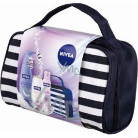 Nivea Kazdouble body lotion 400 ml + shower gel 250 ml + antiperspirant 150 ml + bag, for women cosmetic set