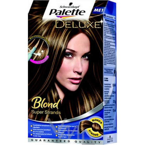 Schwarzkopf Palette Deluxe Blond caring 7 oils highlighter ME1 Super