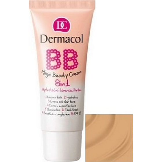 Dermacol Magic Beauty Cream Moisturizing BB Cream 8in1 Nude Shade 30 ml