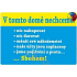 Nekupto Humorous Sign In this house we do not want 15x10 cm 1 piece