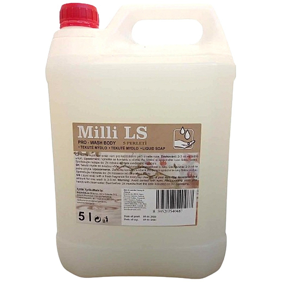 Milli Ls Honey and Almond with Pearl Liquid Soap 5 L