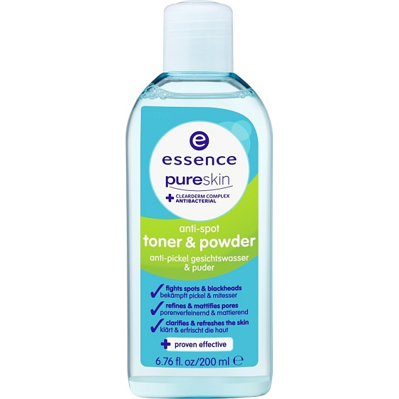 Essence Pure Skin Anti-Spot Toner & Powder tonic and powder 200 ml