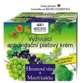 Bione Cosmetics Grape wine nourishing antioxidant skin cream for all skin types 51 ml