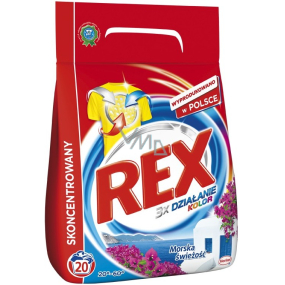 Rex 3x Action Mediterranean Freshness Pro-Color washing powder for colored laundry 20 doses of 1.5 kg