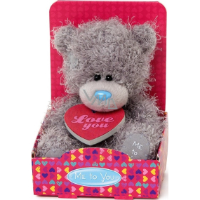 Me to You Teddy bear with a Love You heart with a 13.5 cm plaque