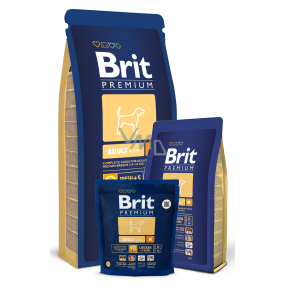 Brit Premium Adult M for adult dogs of medium breeds 10-25 kg - 3 kg Complete premium food