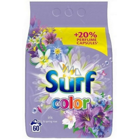 Surf Color Iris & Spring Rose powder for washing colored laundry 60 doses 3.9 kg
