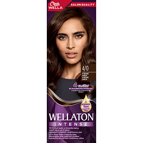 Wella hair color Wellaton Intense 4/0 medium brown, 110 ml