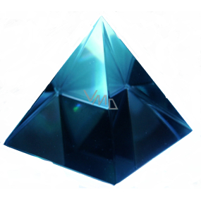 Glass pyramid 6 cm