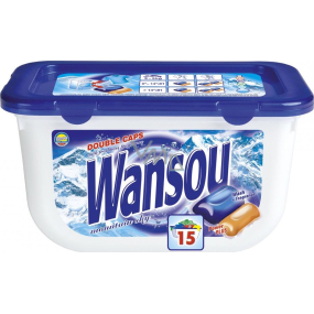 Wansou Double Caps Mountain Sky universal two-chamber gel washing capsules 15 pieces x 25 g