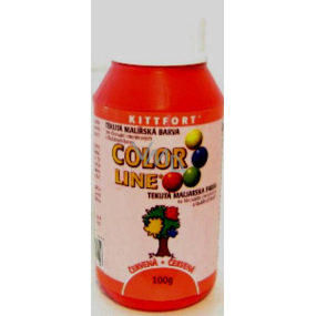 Kittfort Color Line liquid paint red 100 g