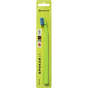 Spokar X 3429 supersoft toothbrush, soft Spokar X 3429 supersoft toothbrush, soft