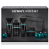 Baylis & Harding Men Amber and Sandalwood liquid body and hair soap 300 ml + soap 150 g + aftershave 130 ml + shower gel 130 ml + gray toiletry bag cosmetic set for men