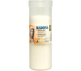 Madonna Cemetery candle deposit pressed white 3 days 240 g