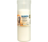Madonna Cemetery Candle Insert Pressed White 3 Days 240 g