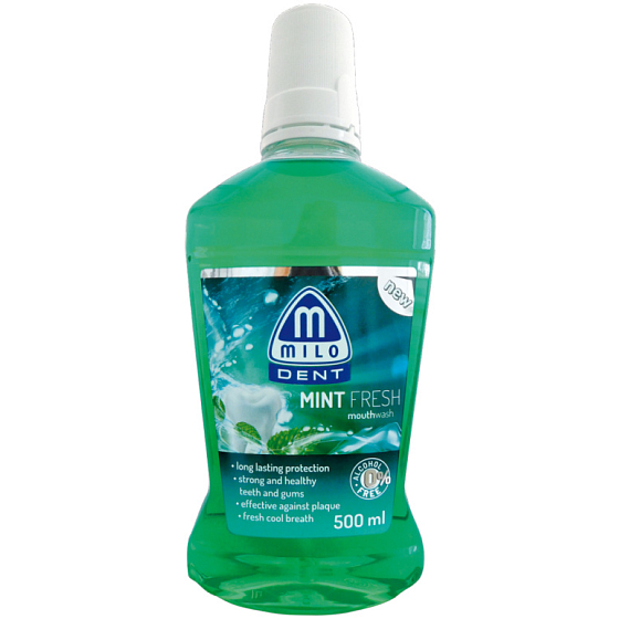 Milo Dent Mint Fresh mouthwash 500 ml