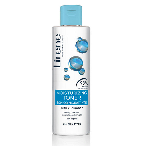 Lirene Beauty Care moisturizing cleansing, refreshing tonic 200 ml
